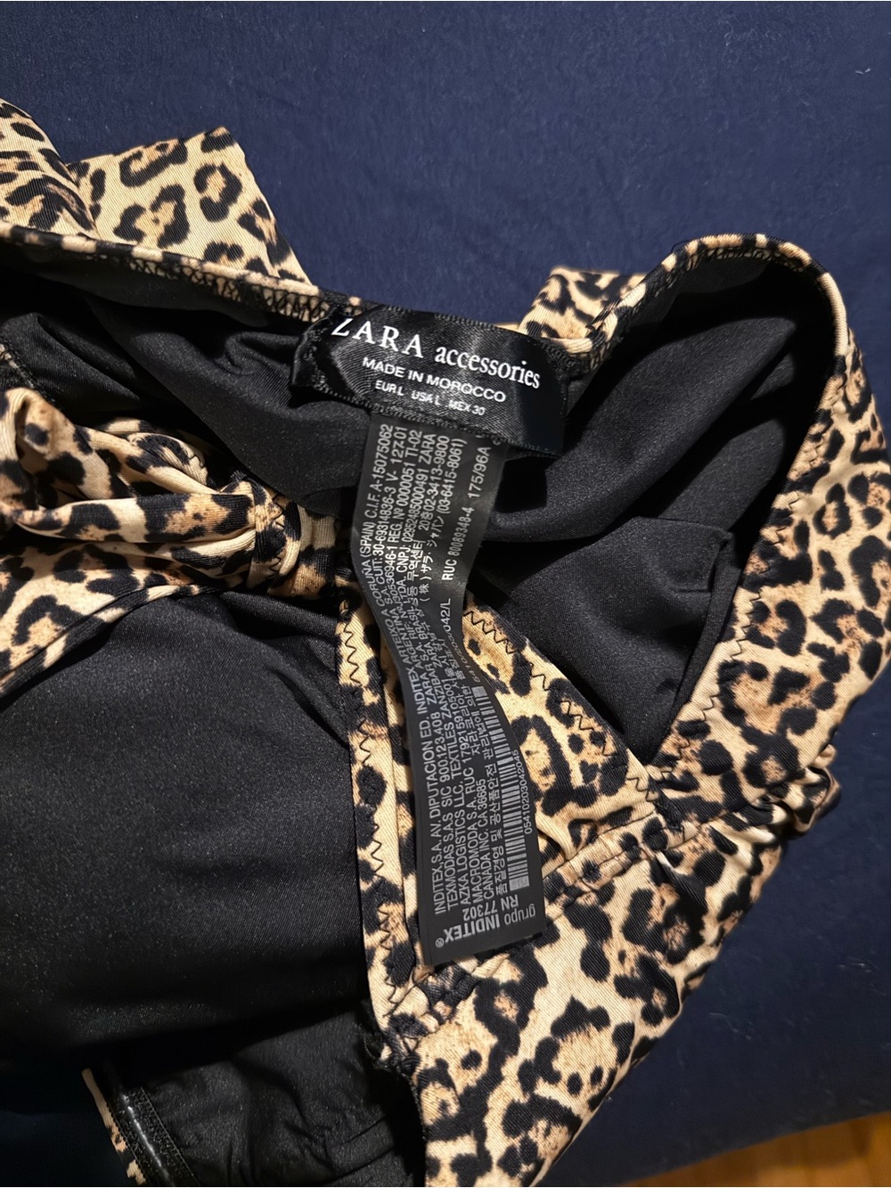 Zara Leopard Print Bathing Suit - Picture 5 of 5